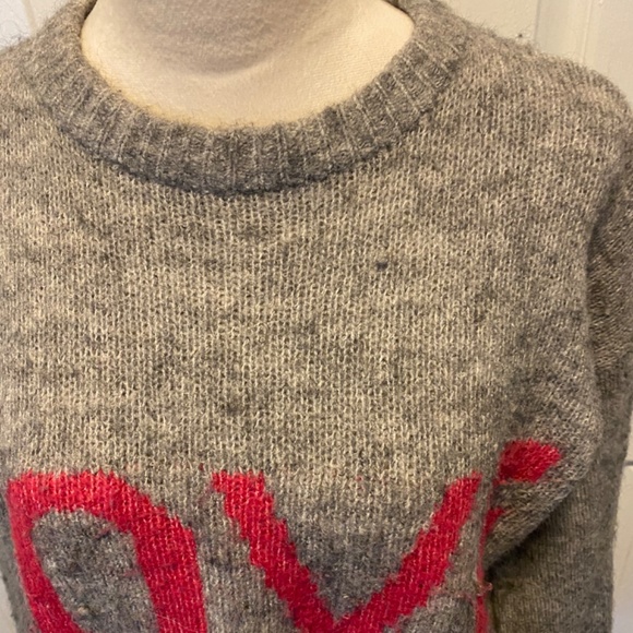 Brave Soul oversized size S alpaca Mix sweater - Picture 8 of 10